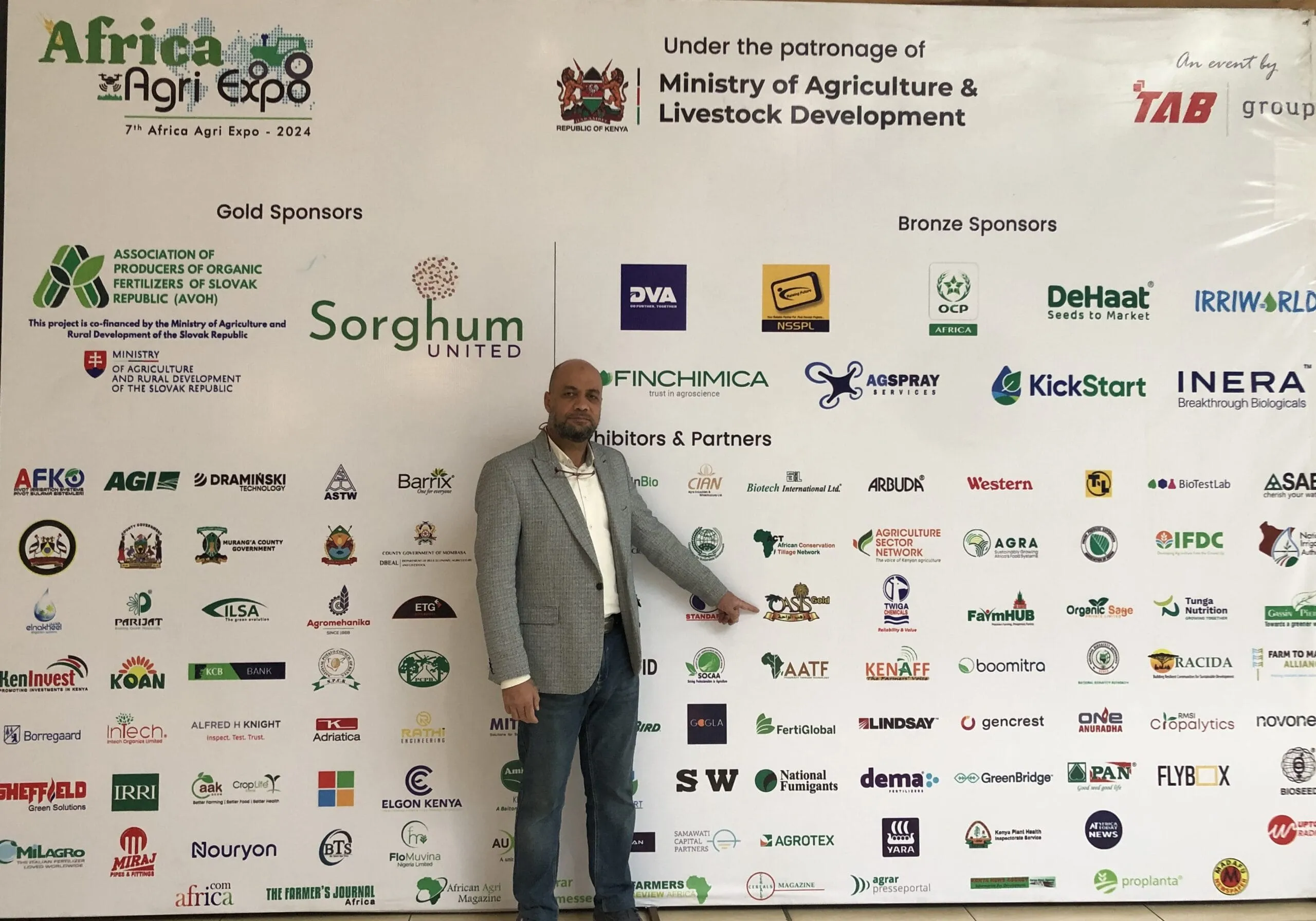 ذهب الواحة في معرض Africa-Agri-Expo في نيروبي - كينيا
