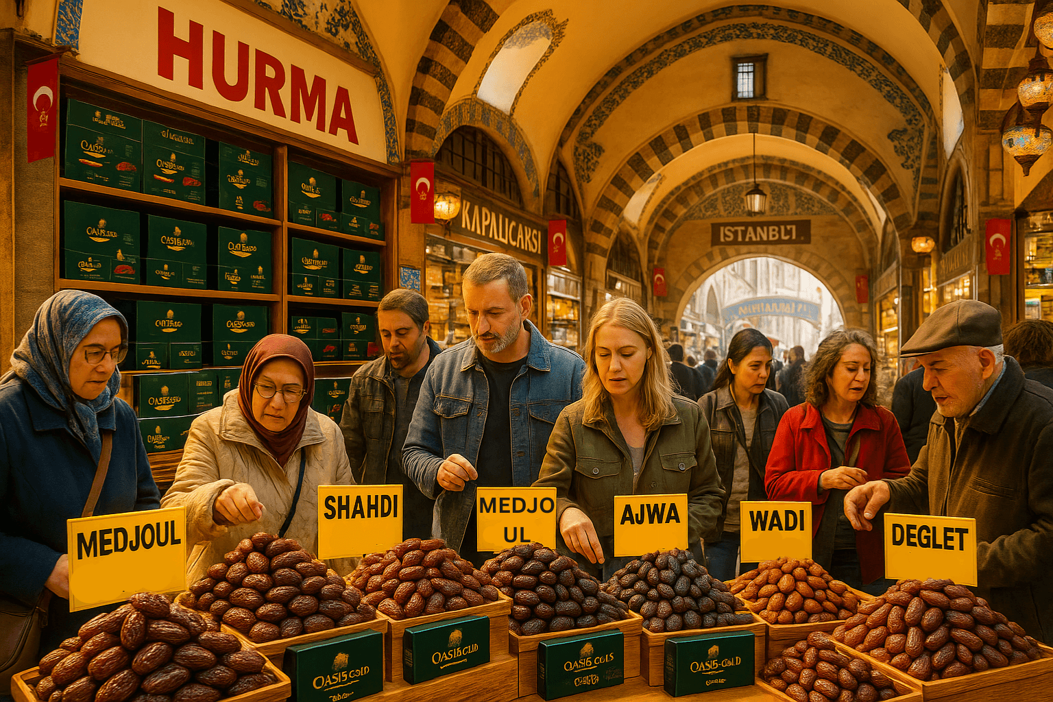 أسعار التمور المصرية في اسطنبول 2025 1 أسعار التمور المصرية في إسطنبول