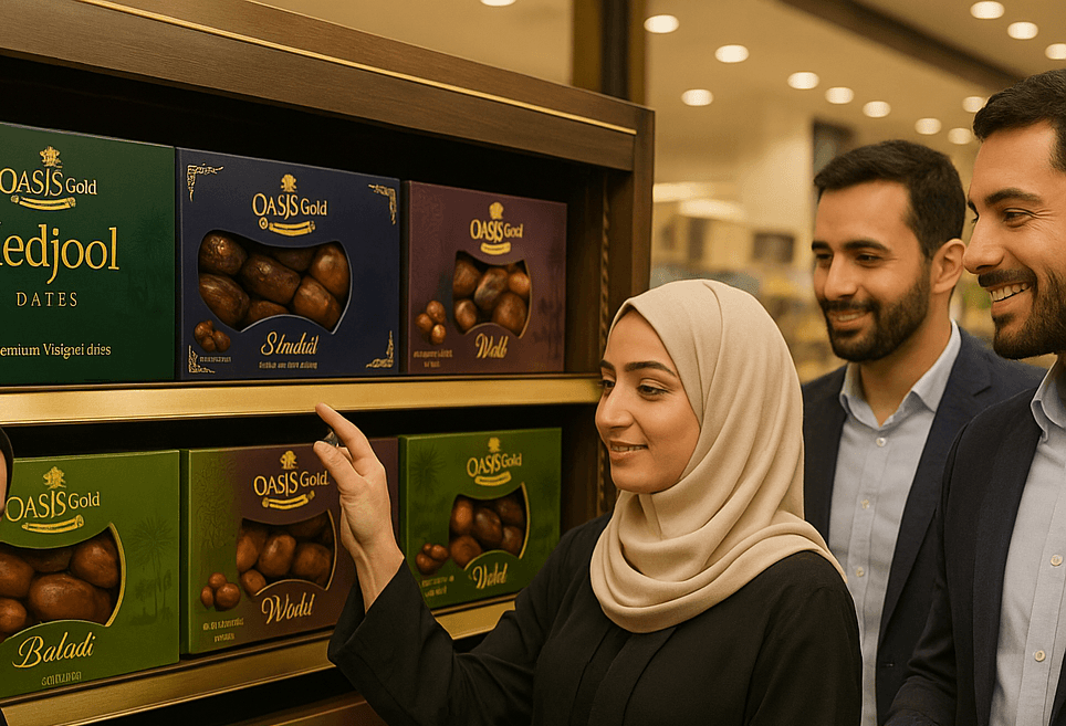 تغليف تمر المجدول