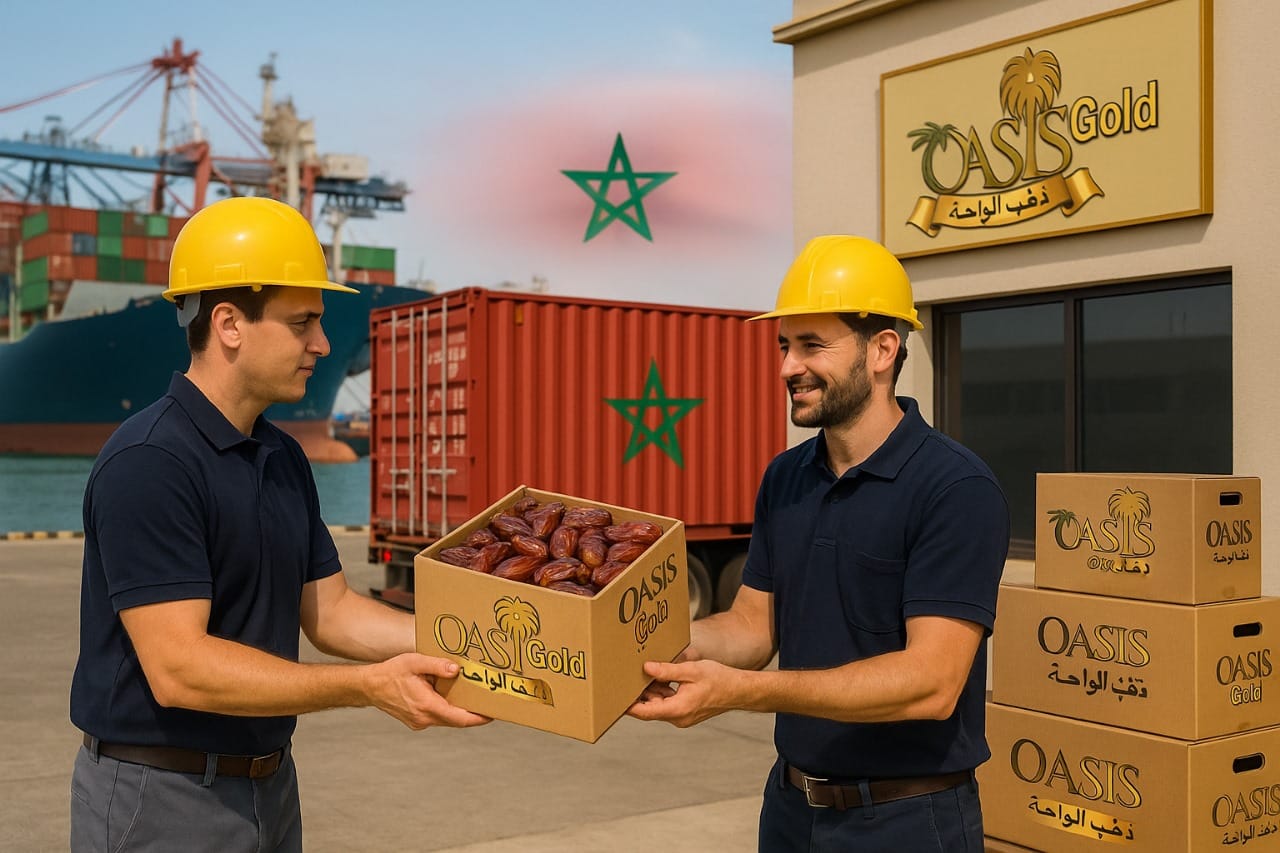التوريد المباشر للتمور المصرية إلى موزعين المغرب 1 Bekalan terus kurma Mesir kepada pengedar Maghribi