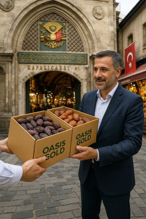 استيراد التمور المصرية إلى تركيا