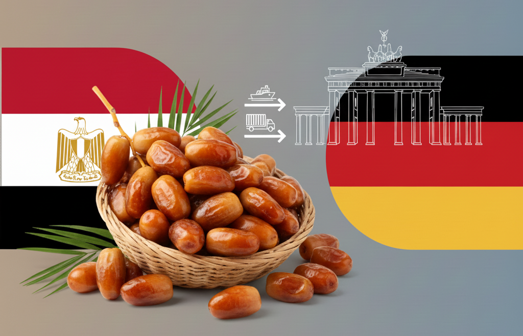 استيراد التمور المصرية إلى ألمانيا