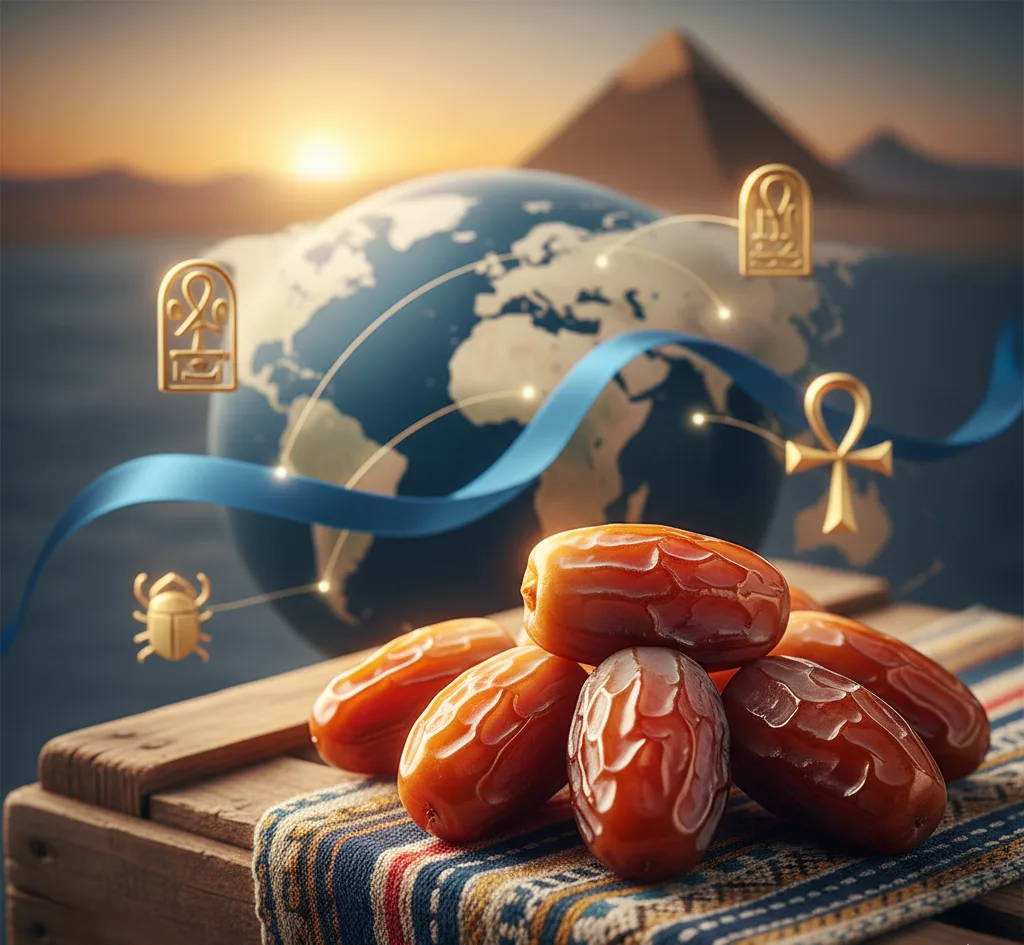 تصدير التمور المصرية إلى العالم